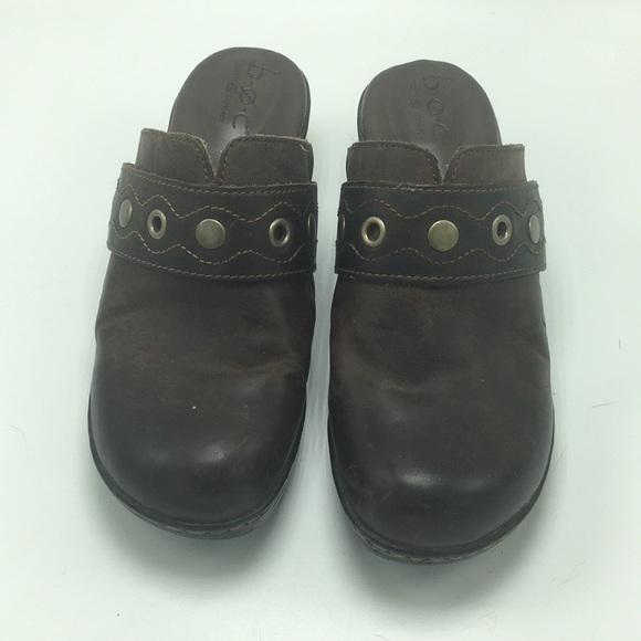 Born boc Leather Clogs, Size 8 - Picture 3 of 8